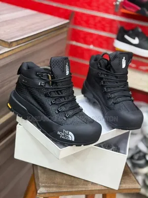 Olive Green High-Top Hiking Boots
