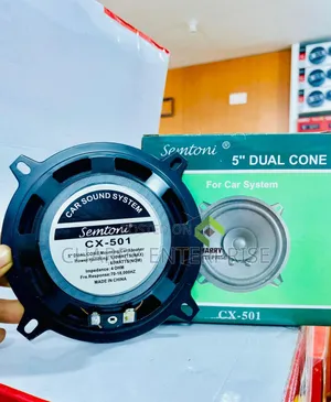 Semtoni Car Sound System
5” Dual Cone 130W Mounting Car Speaker CX 501