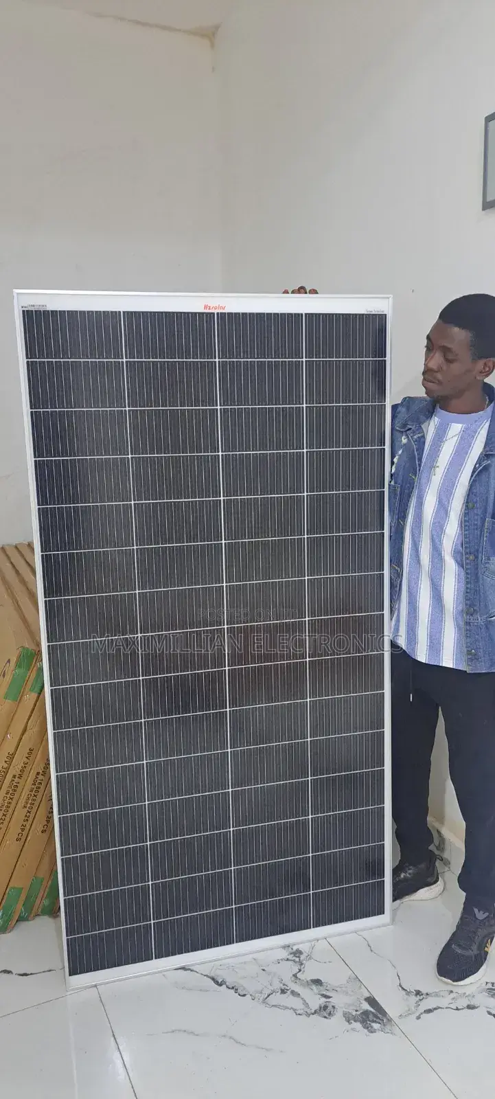 HZSolar 350W Mono Solar Panel