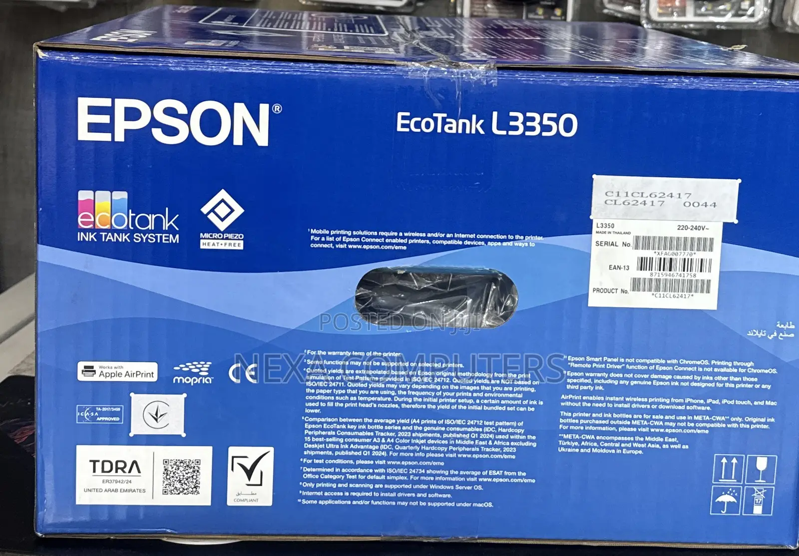 Epson Ecotank L3350