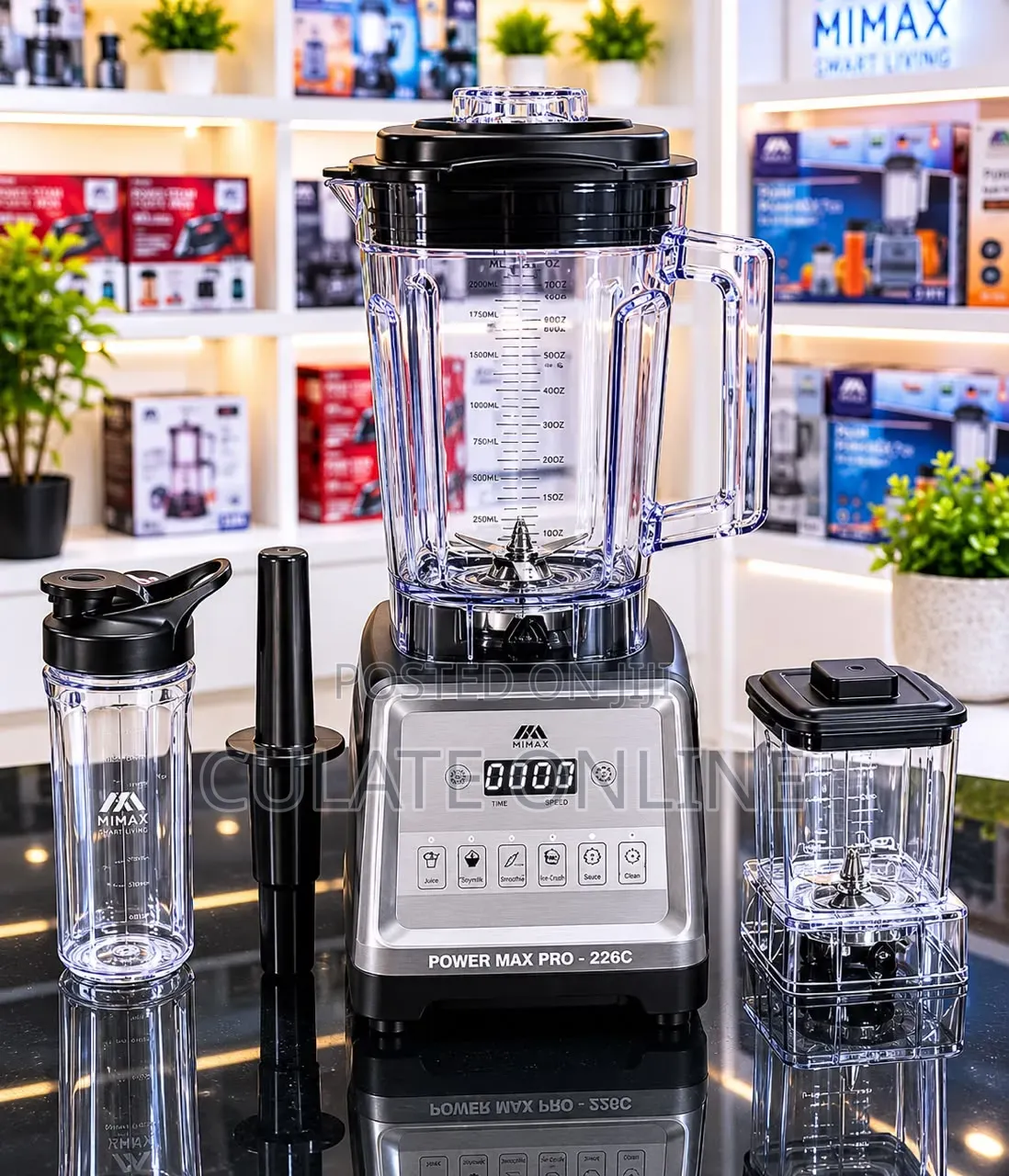 3ltrs Mimax 3 in 1 Digital Powermax Pro Blender