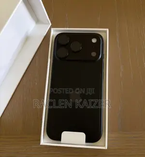 New Apple iPhone 18 Pro 1 TB Black