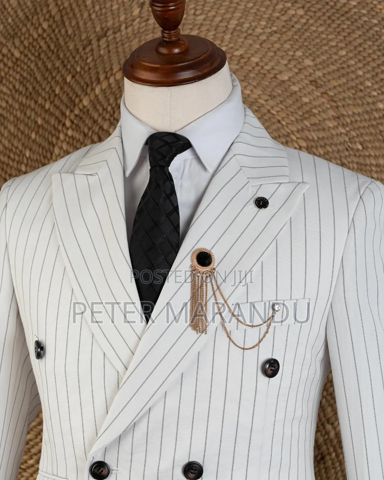 Suti Kali Ya Kiume Ya Mistari (Premium Men's