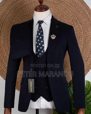 Seti Kamili Ya Vipande Vitatu (3-Piece Suit)
