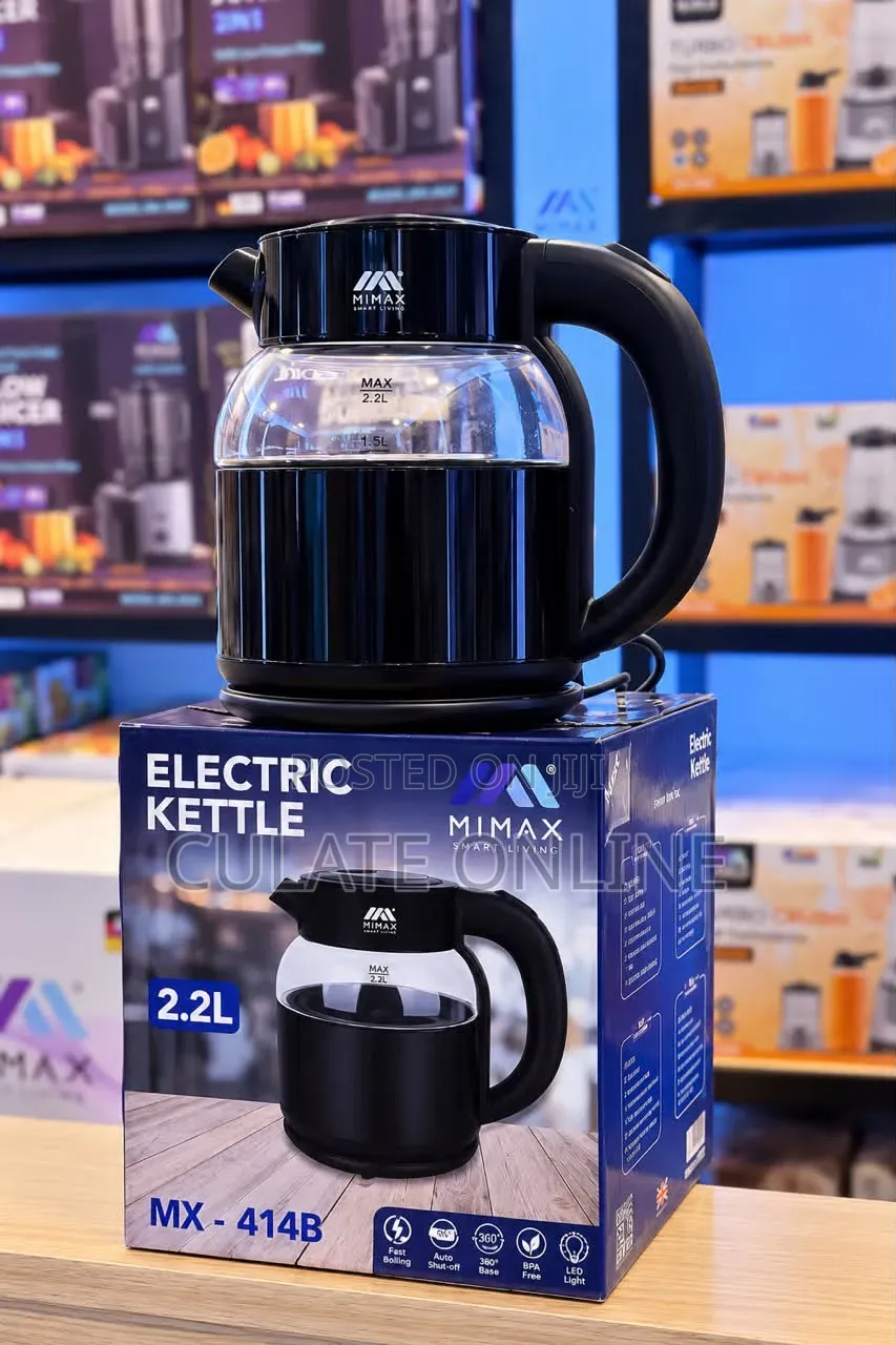 2.2ltrs Mimax Electric Water Kettle (Mx-4148)