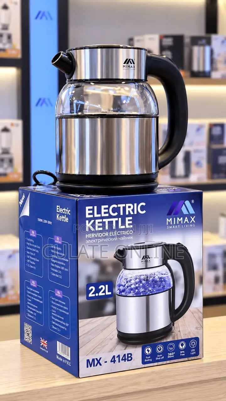2.2ltrs Mimax Electric Water Kettle (Mx-4148)