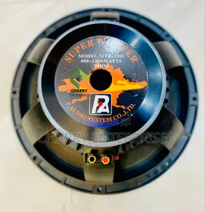 P Audio System Speaker Ya Wazi Inch 15” 600 to 1200W 8 Ohm MTB 1501
