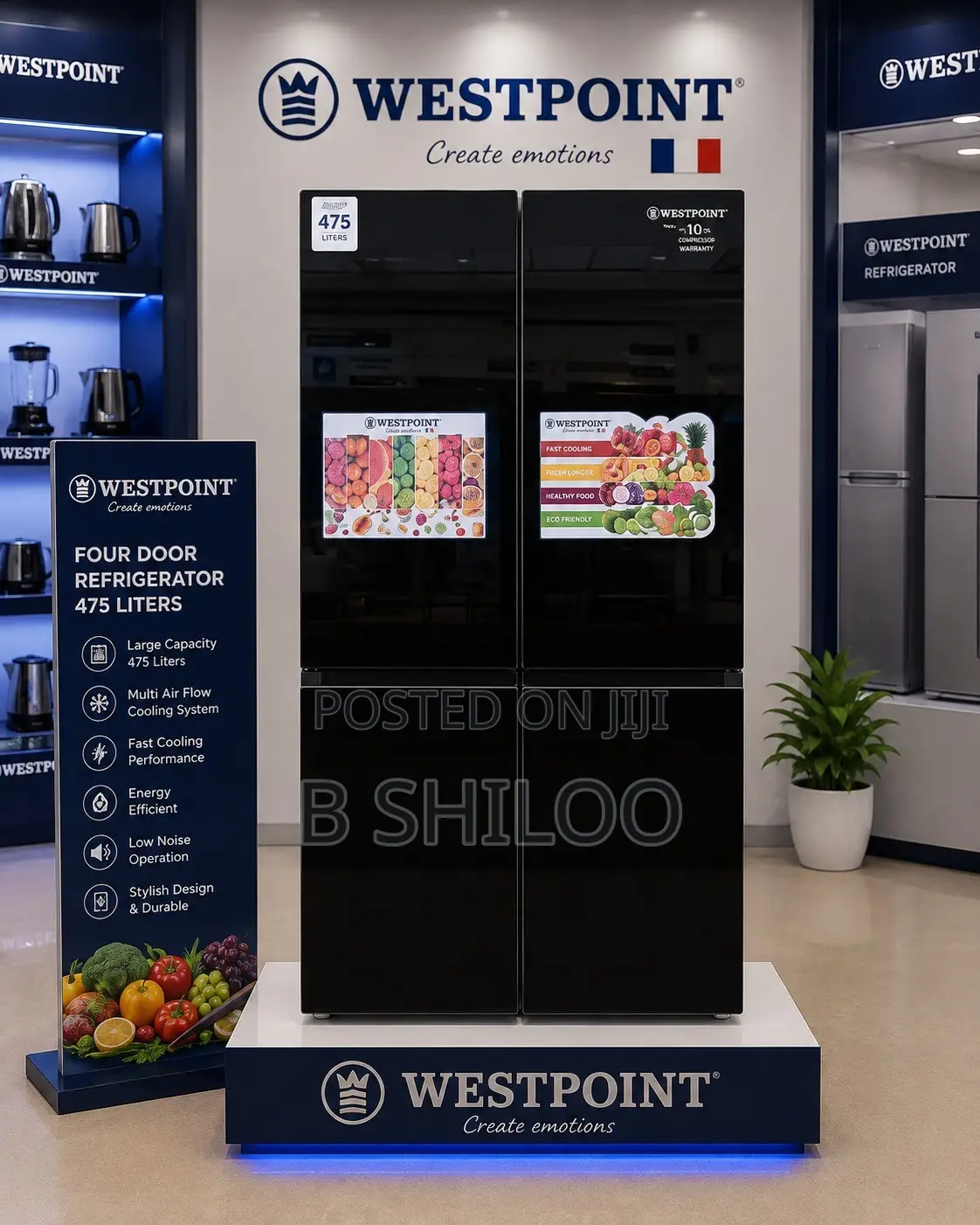 Westpoint Four Door Refrigerator