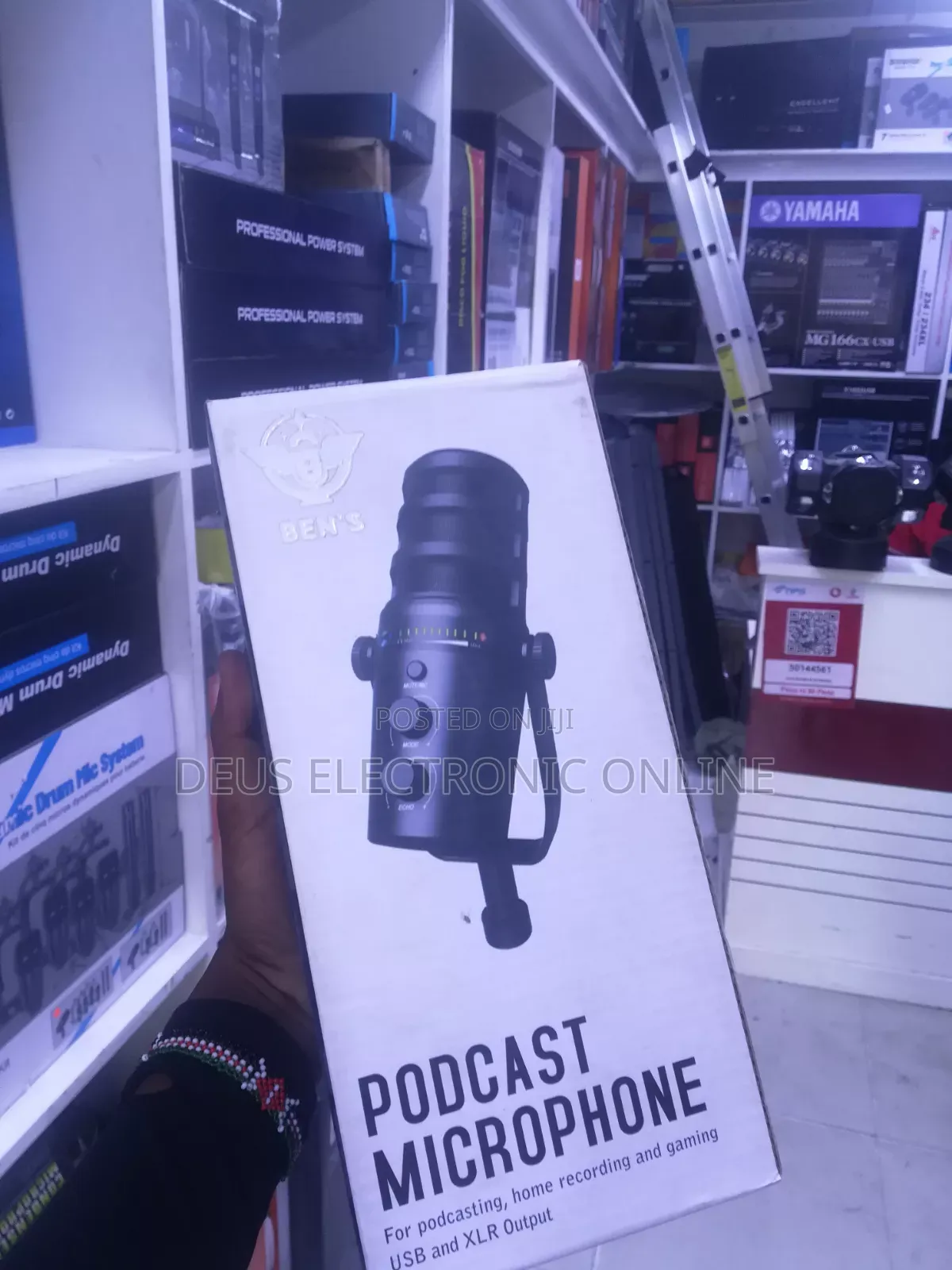 BEN'S Podcast Microphone Wired 330,000