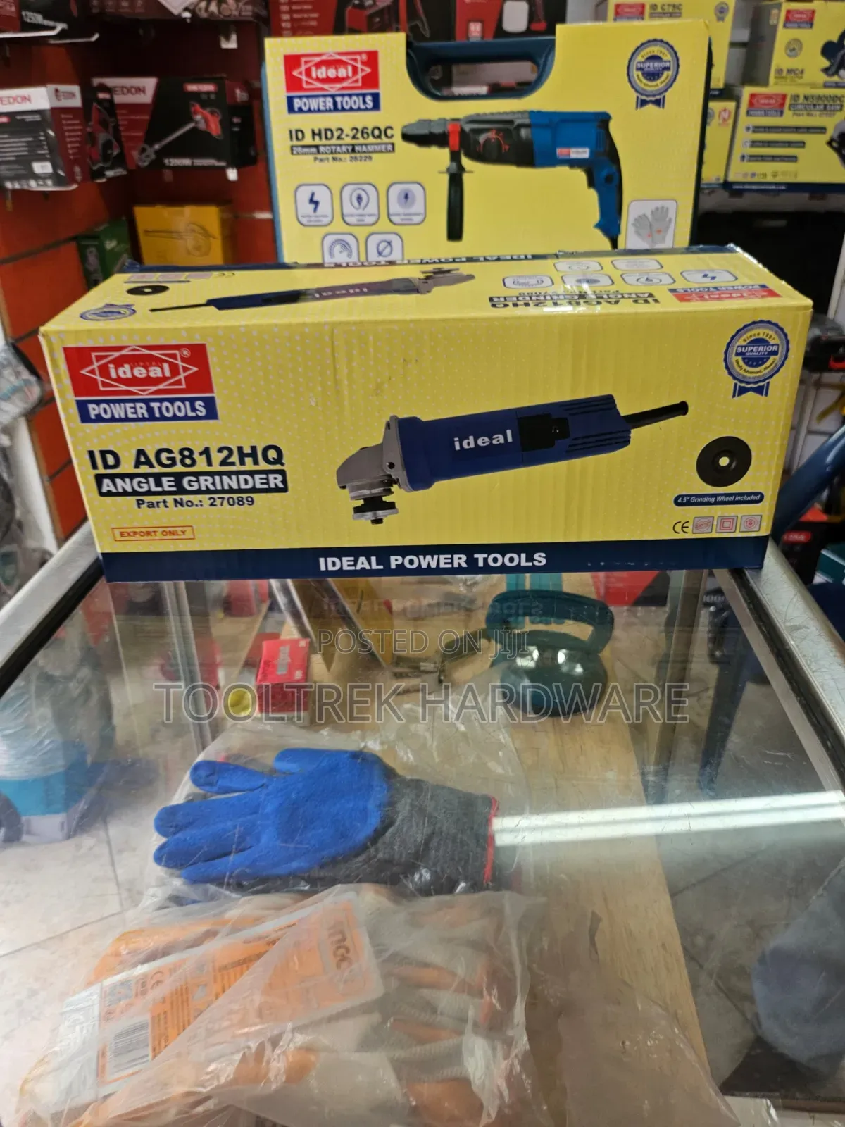 Ideal Angle Grinder Id Ag812hq