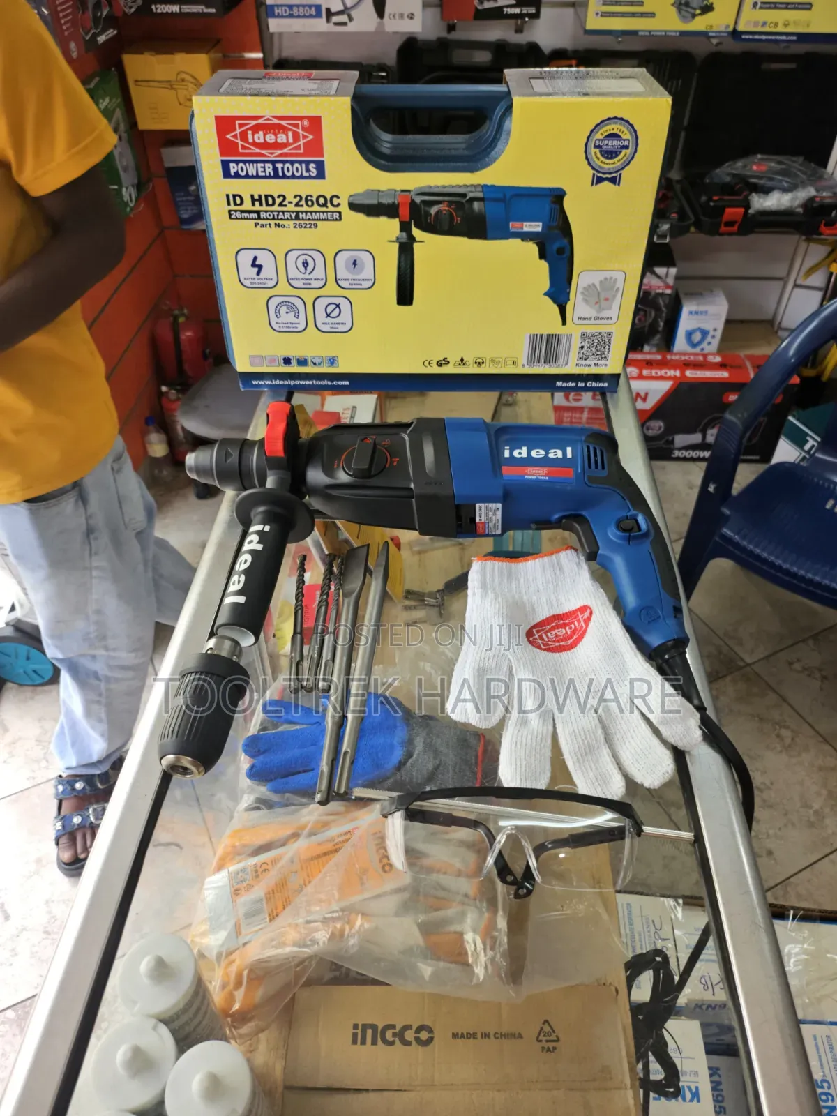 Ideal Rotary Hammer Id Hd2 26qc