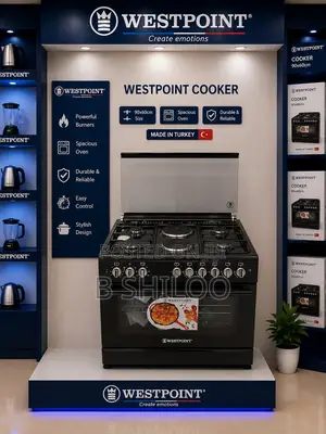 Westpoint 6 Burner Cooker(black)