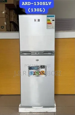 *Aero Double Door Refrigerator 130l (Ard-130slv) *
