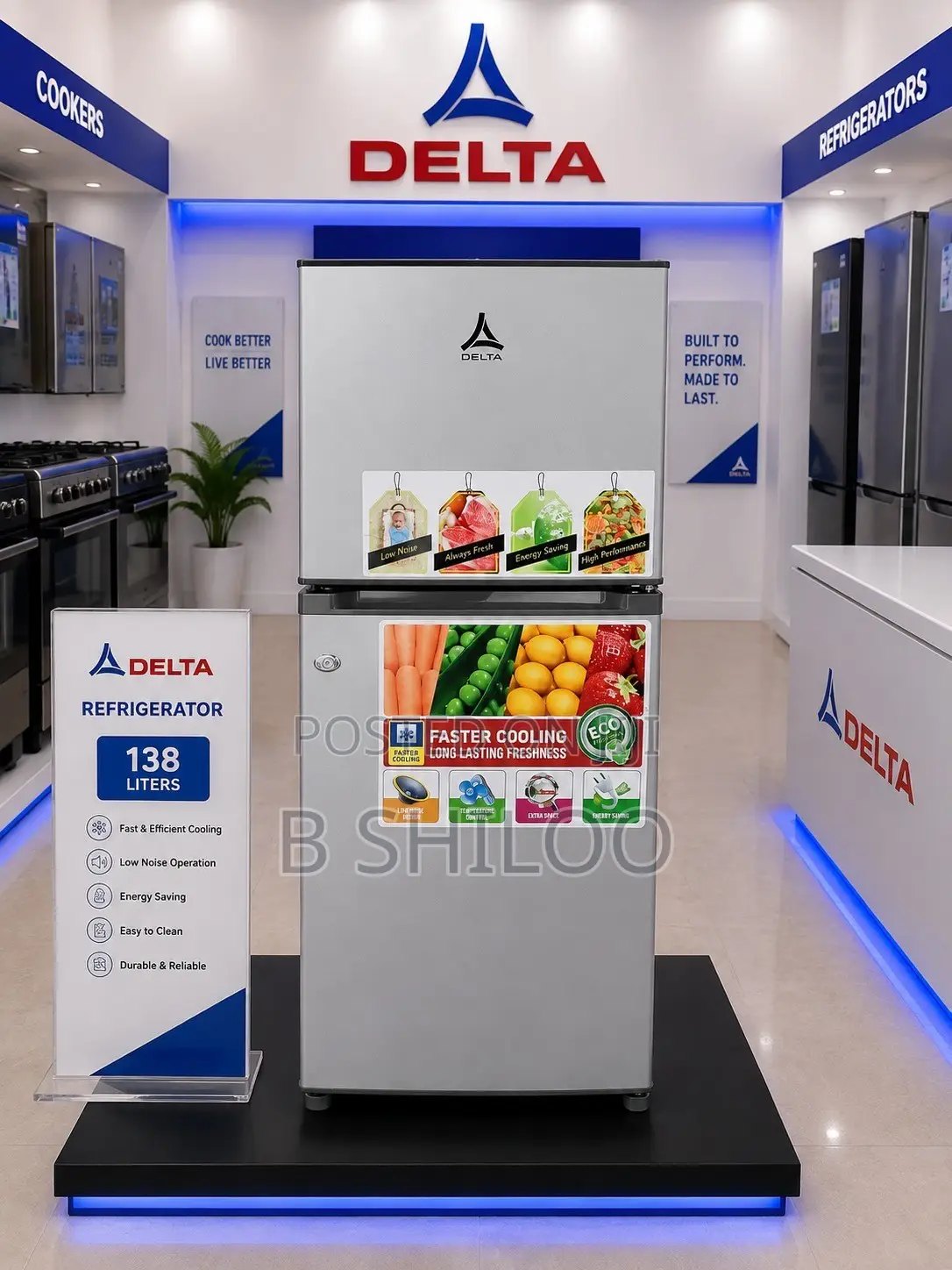 Delta 138 Litres Refrigerator