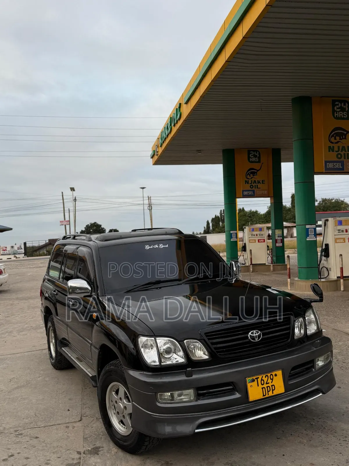 Toyota Land Cruiser Cygnus 4.7 2007 Black