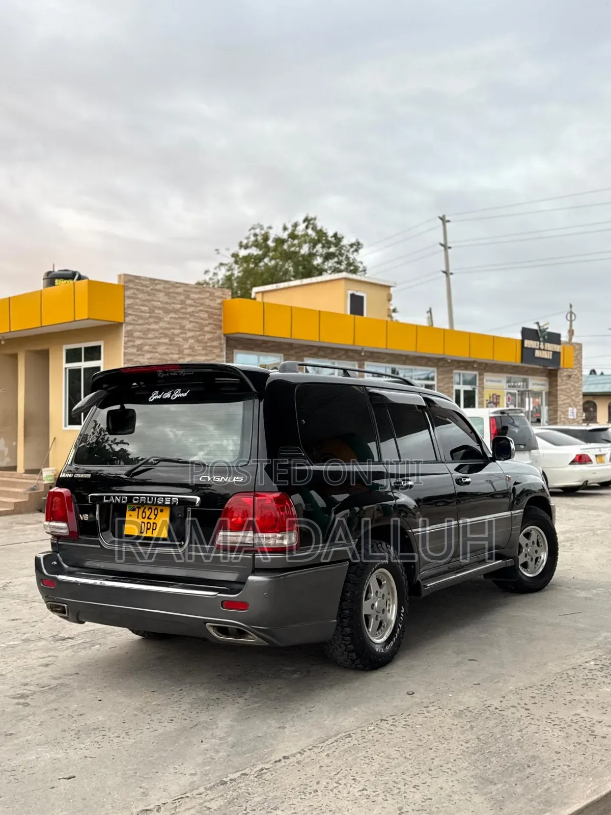 Toyota Land Cruiser Cygnus 4.7 2007 Black