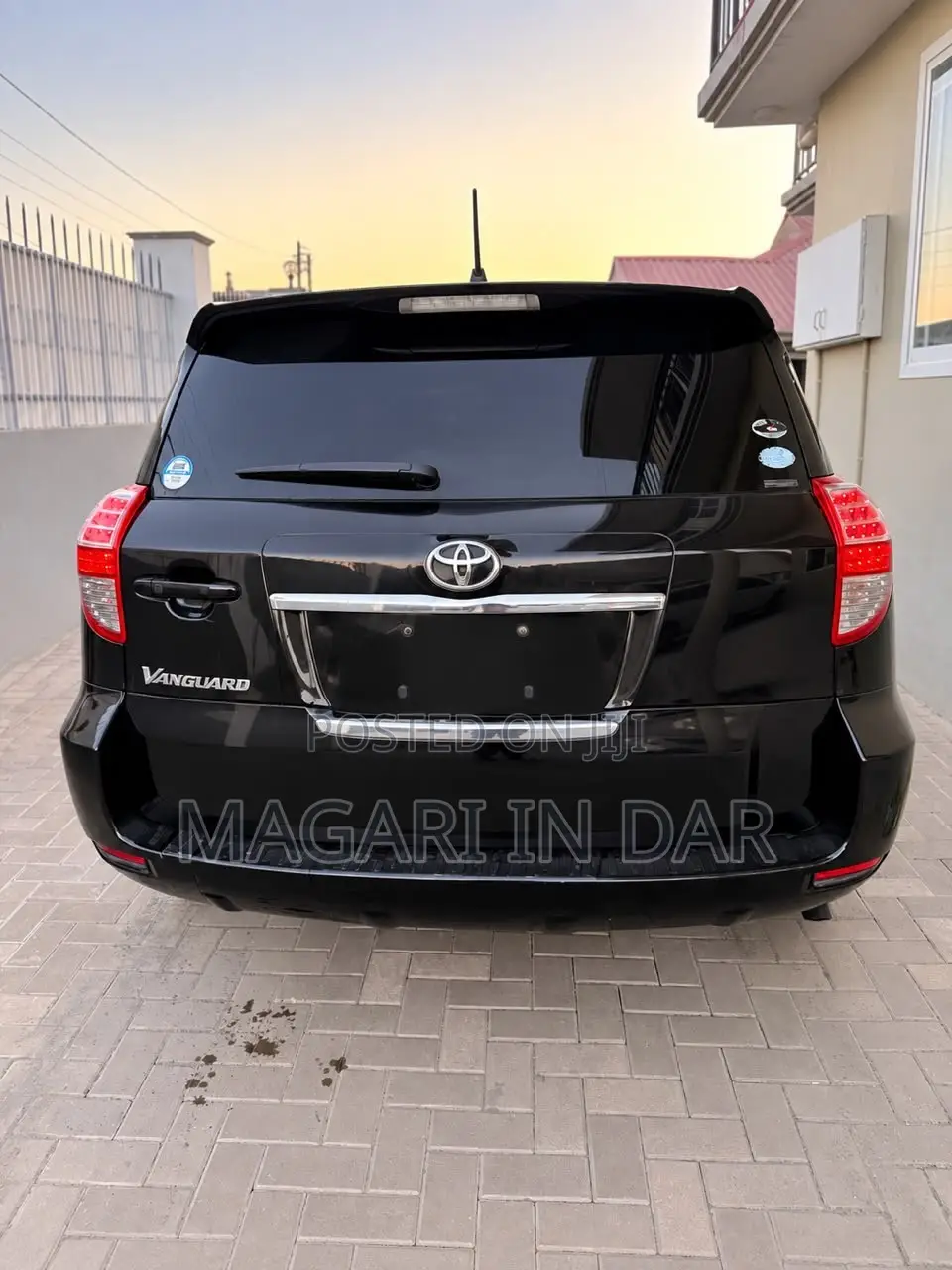 Toyota Vanguard 2008 Black