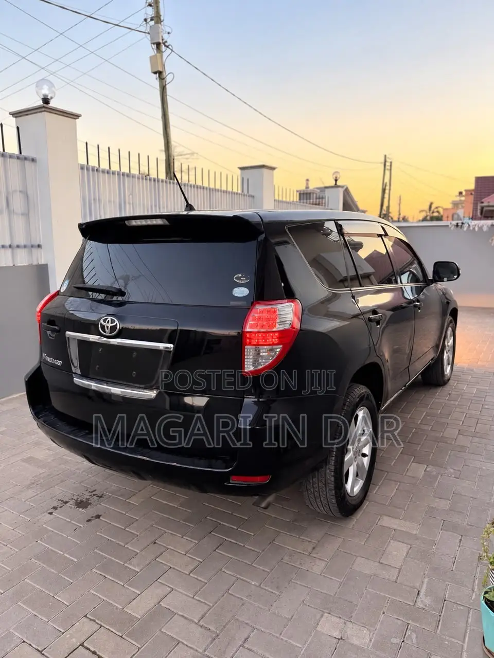 Toyota Vanguard 2008 Black