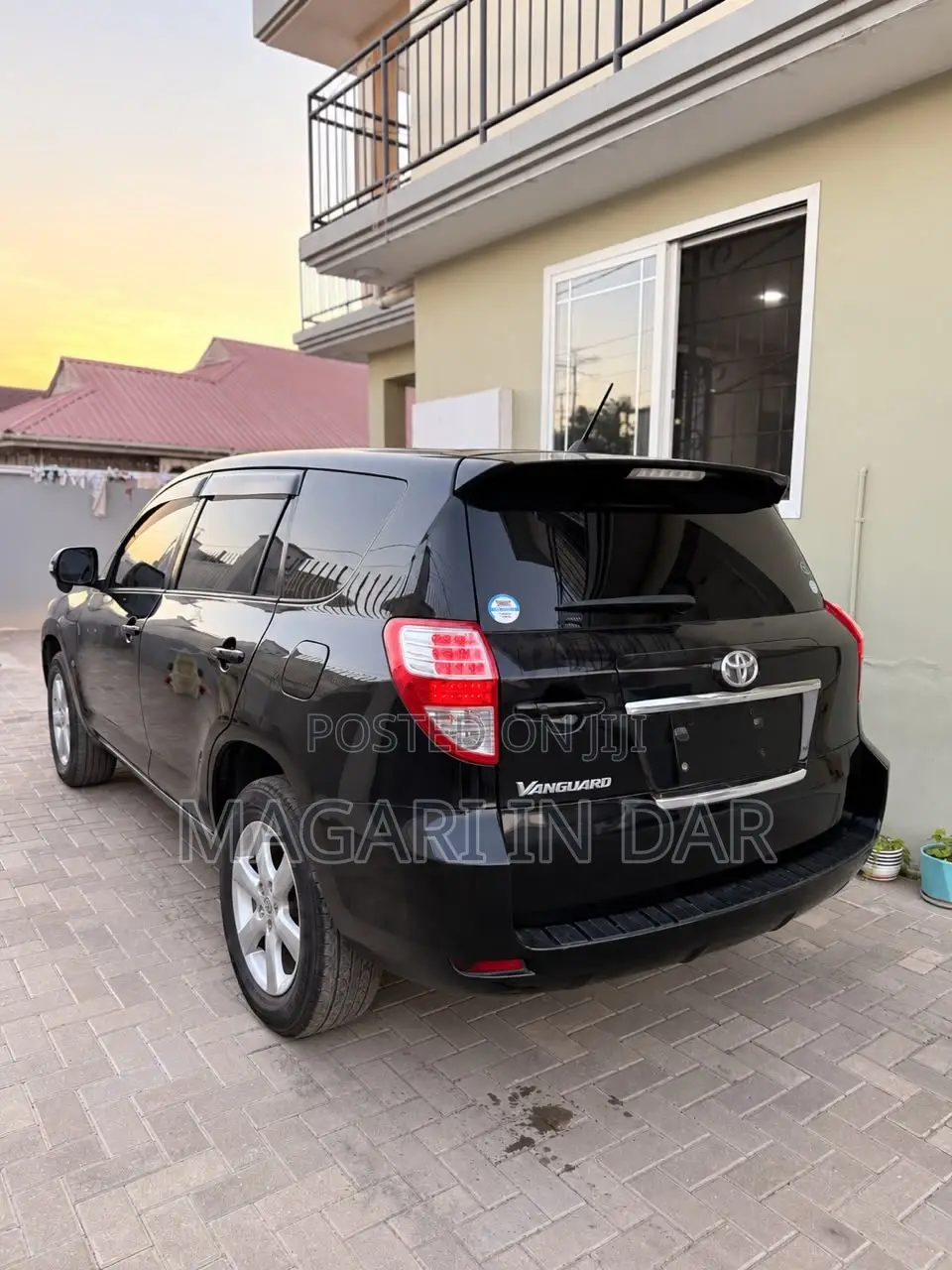 Toyota Vanguard 2008 Black