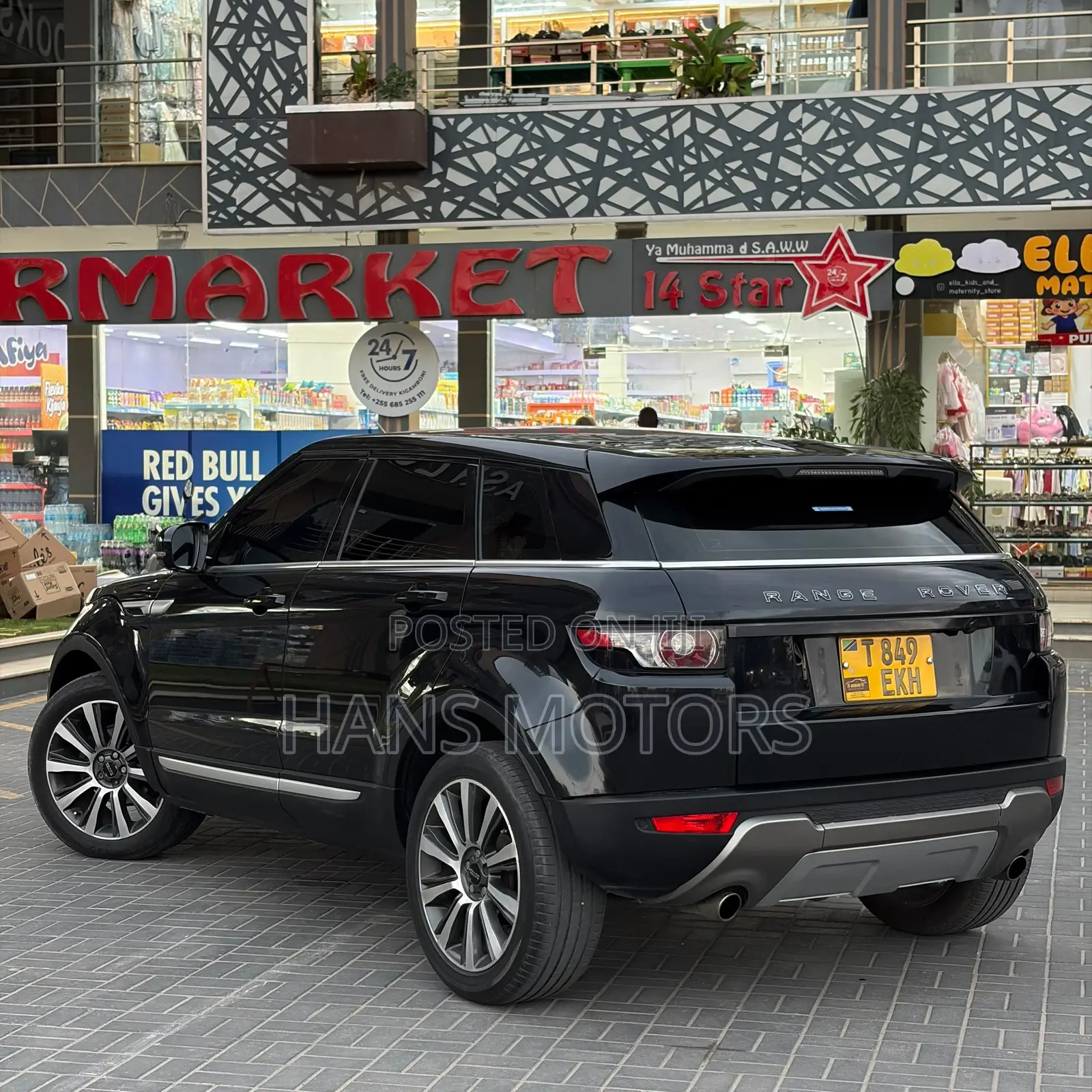 Land Rover Range Rover Evoque 2011 Black