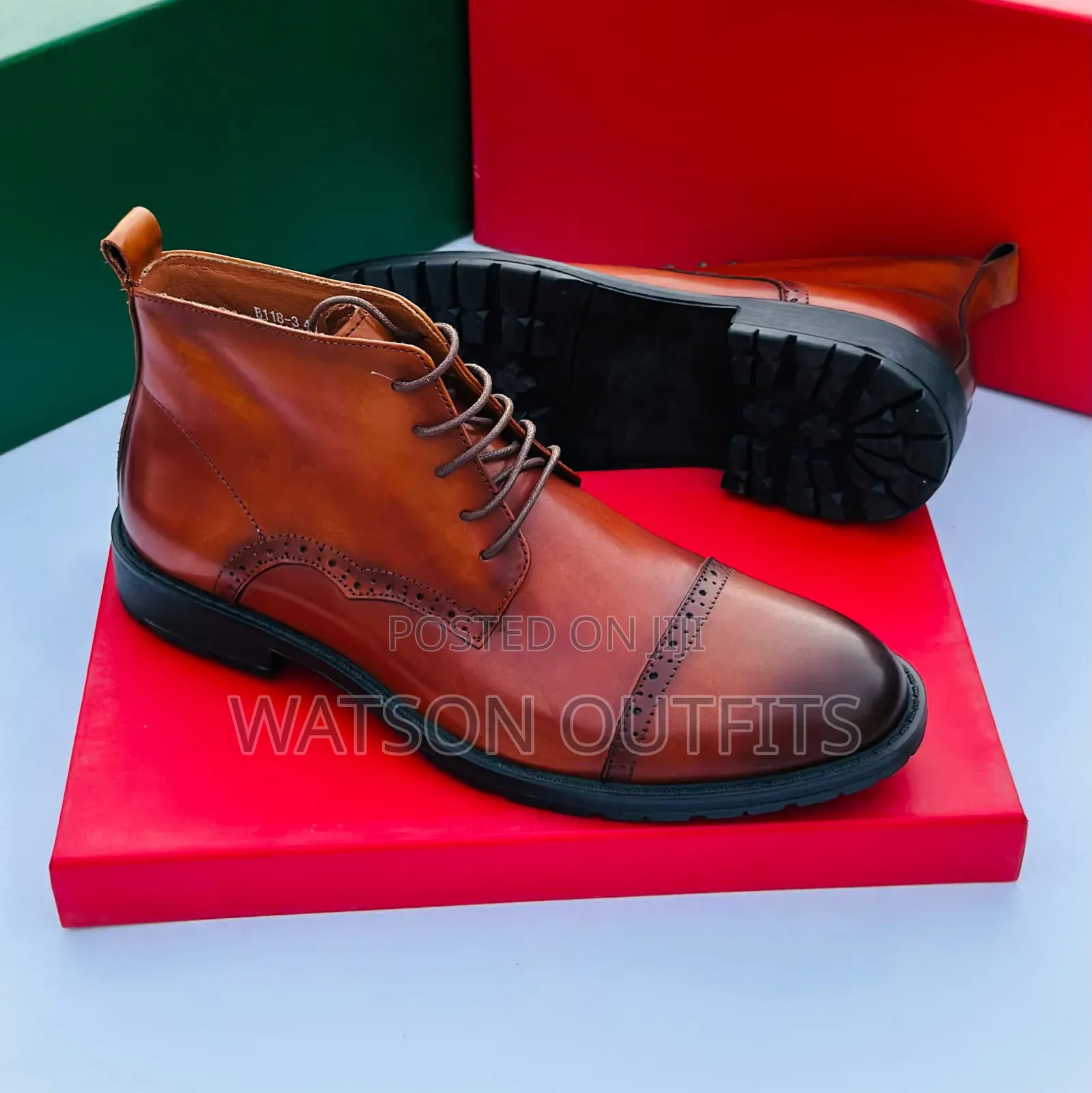 Bellonar Leather Shoes High Cutting or Boots 2 Colours