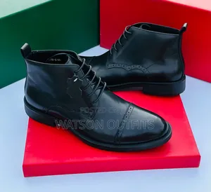 Bellonar Leather Shoes High Cutting or Boots 2 Colours