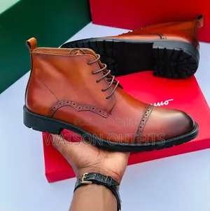 Bellonar Leather Shoes High Cutting or Boots 2 Colours