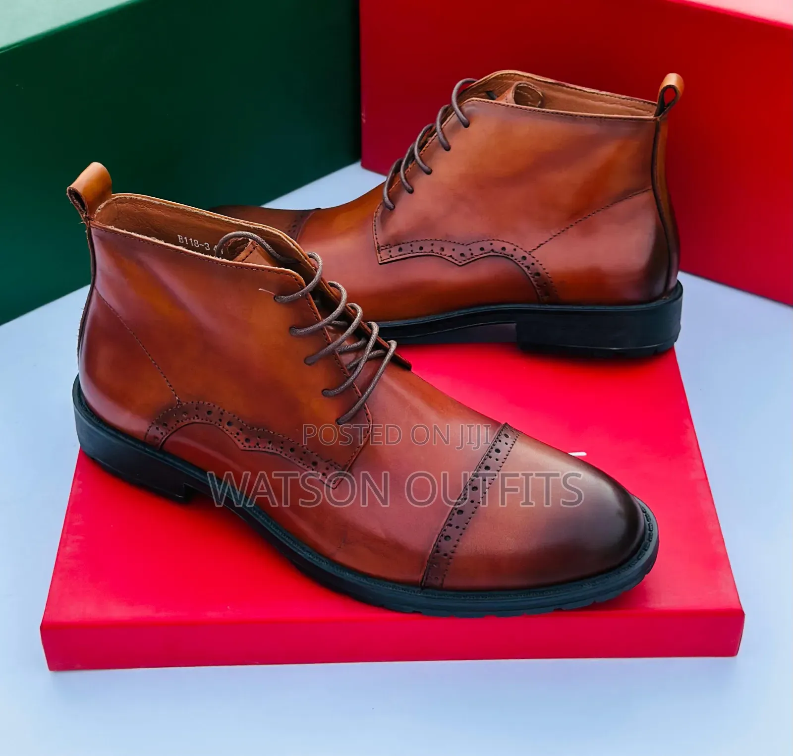 Bellonar Leather Shoes High Cutting or Boots 2 Colours