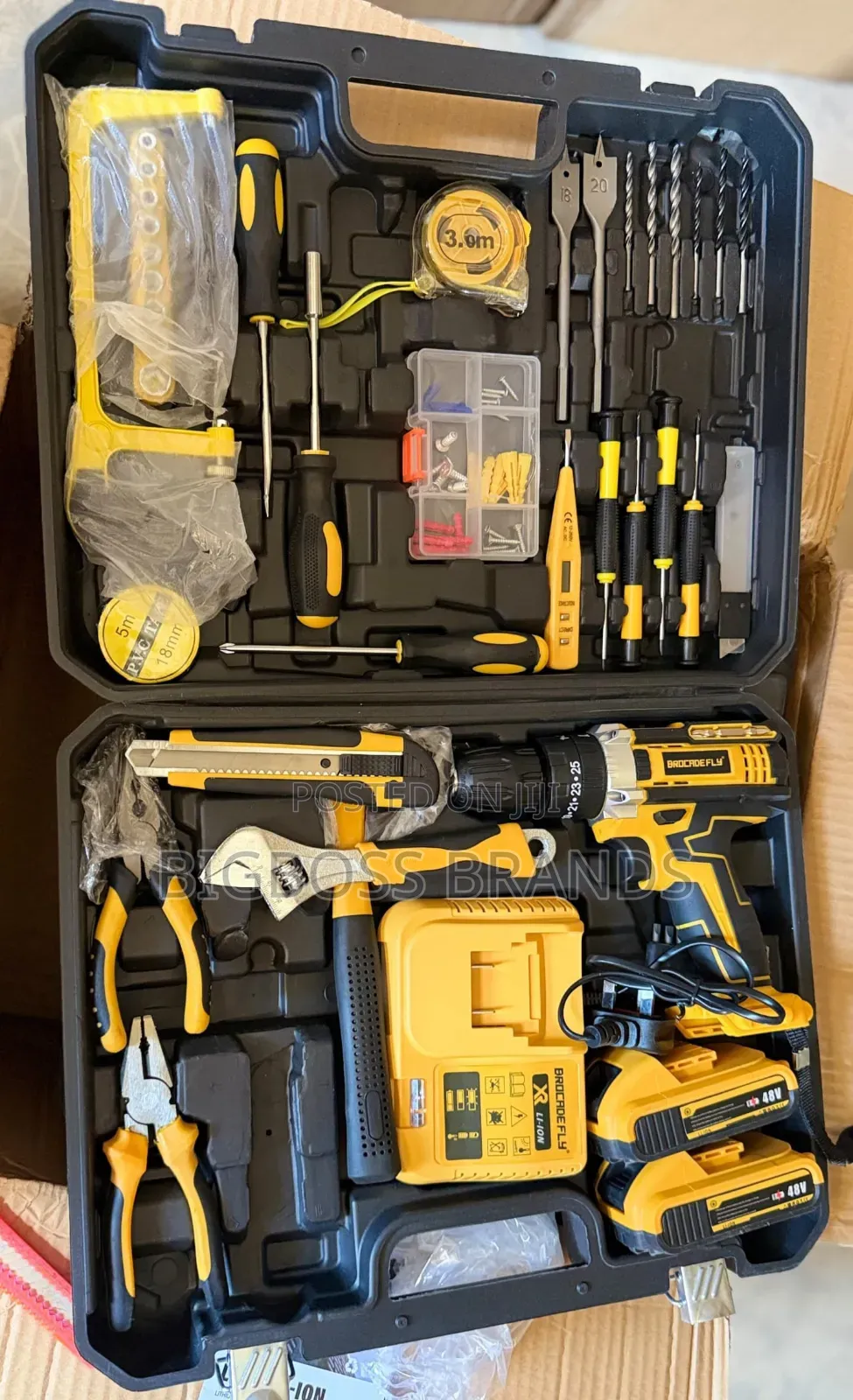 Brocade Fly Rechargeable Full Set Drill Machine