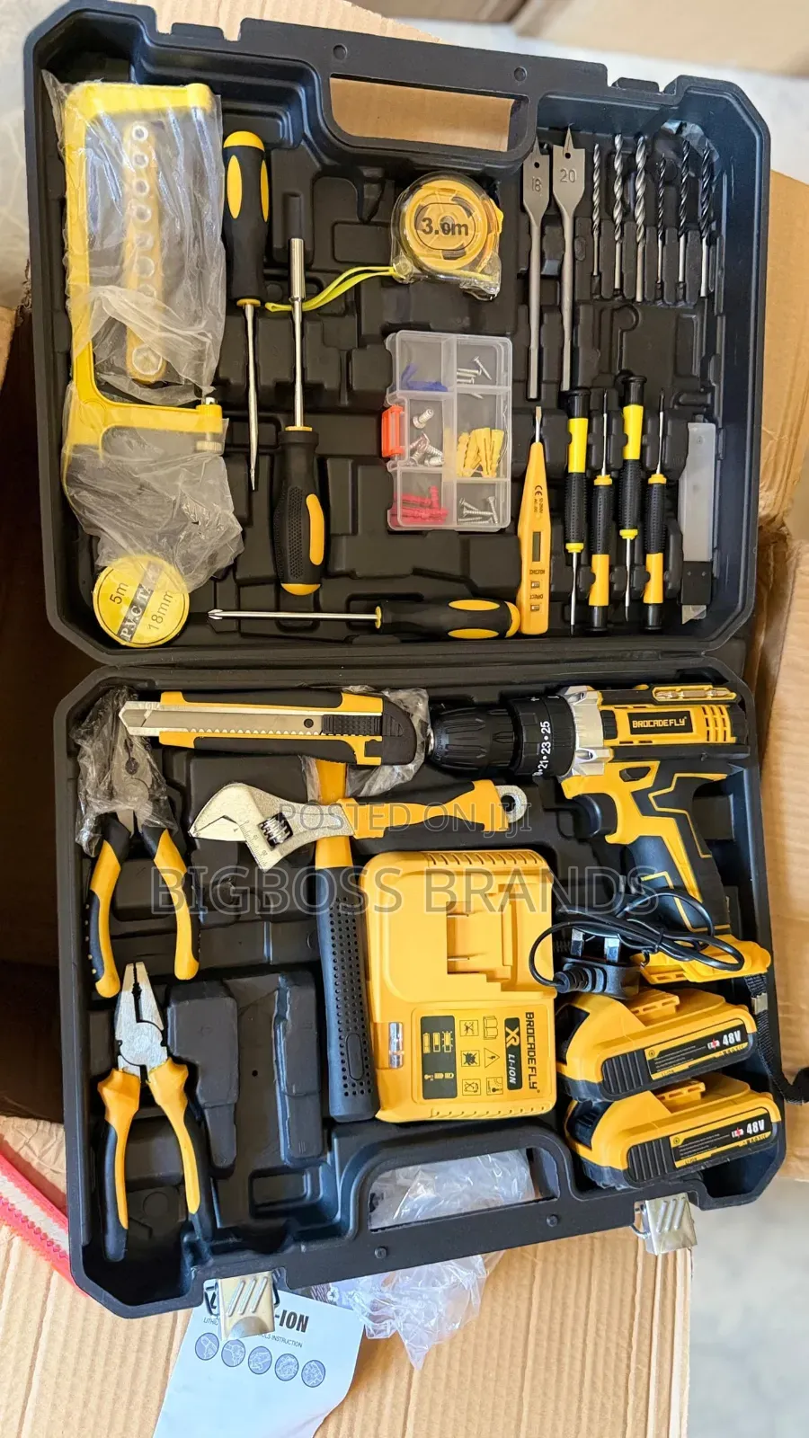 Brocade Fly Rechargeable Full Set Drill Machine