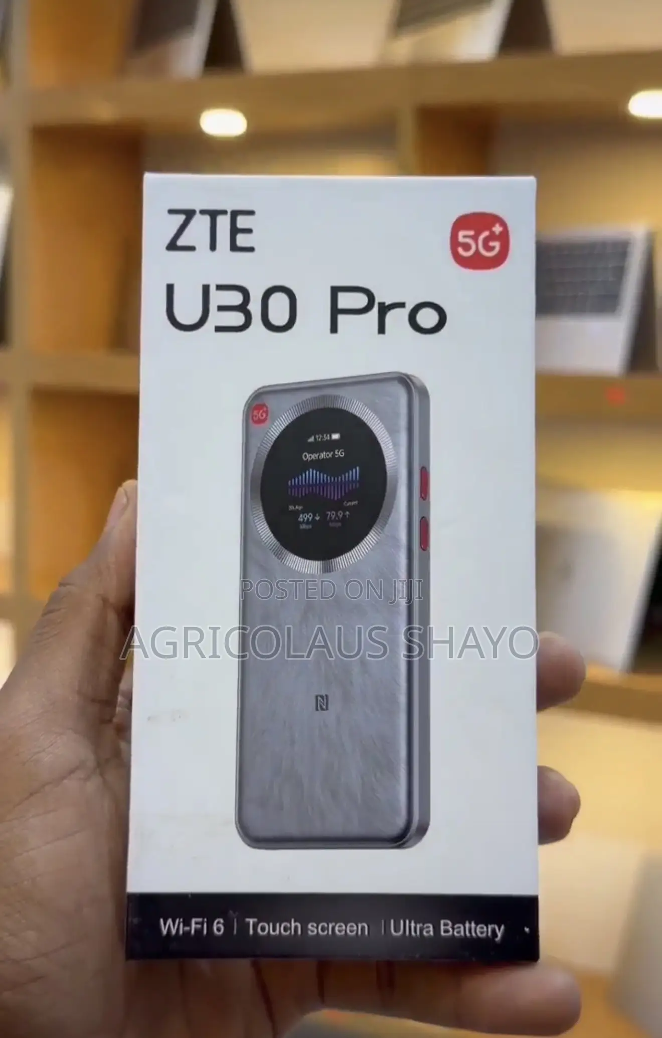 ZTE U30 Pro 5G Mobile Wi-Fi Router – Ultra-Fast Wireless Pocket Mifi