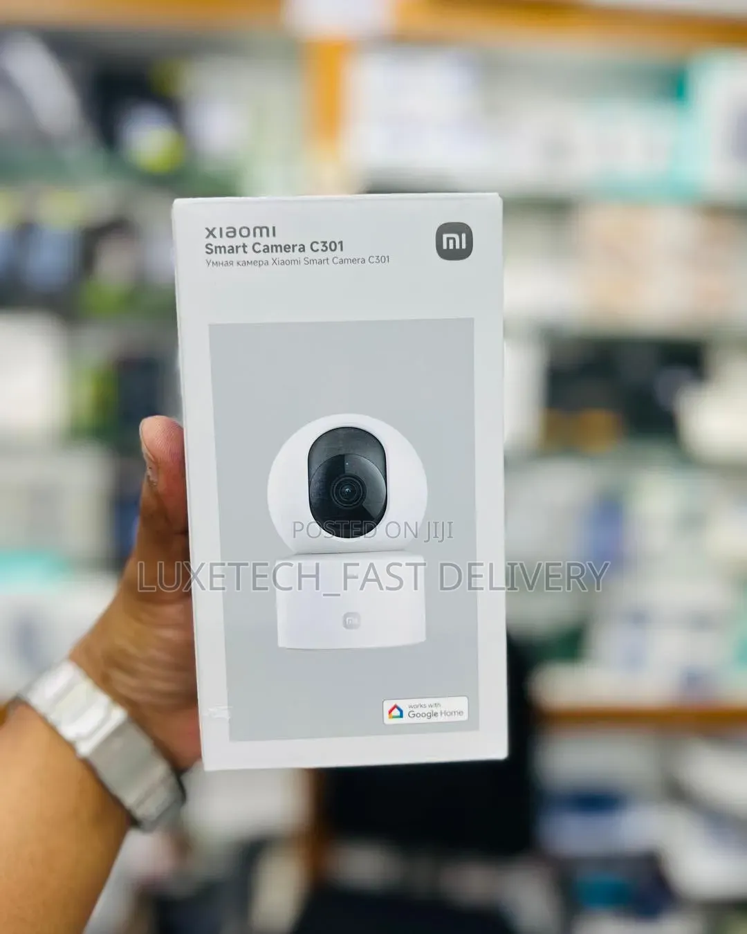 Xiaomi Smart WiFi Security Camera C301–360° AI Detection, Privacy Mode
