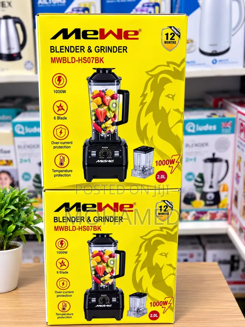  Mewe Heavy Duty Blender 