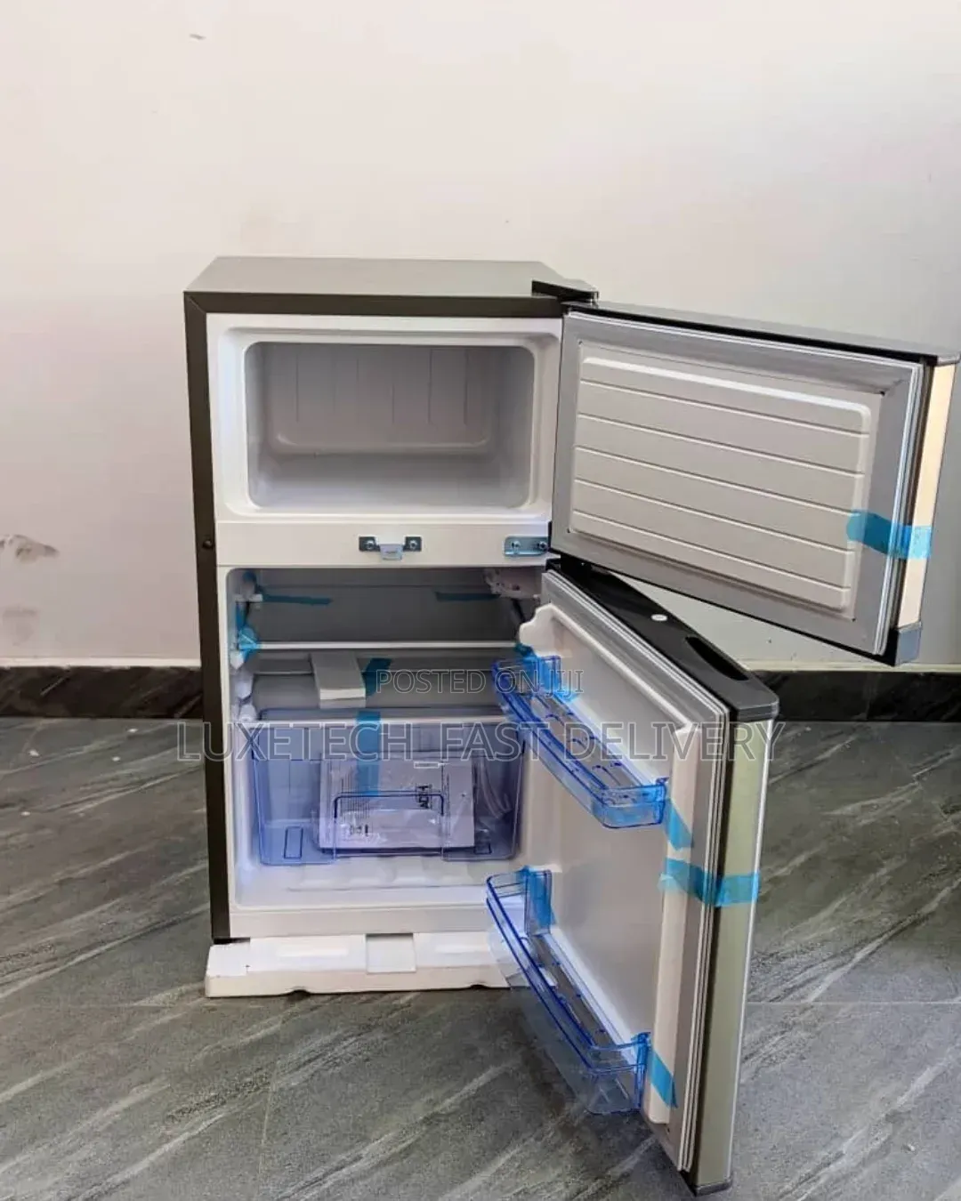 Adh Fridge 100L Double Door