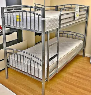 Metal Bunk Bed 3.5ft With 2 Mattress Inch 8