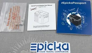 EPICKA Universal Travel Adapter (3 USB-C + 2 USB-A)