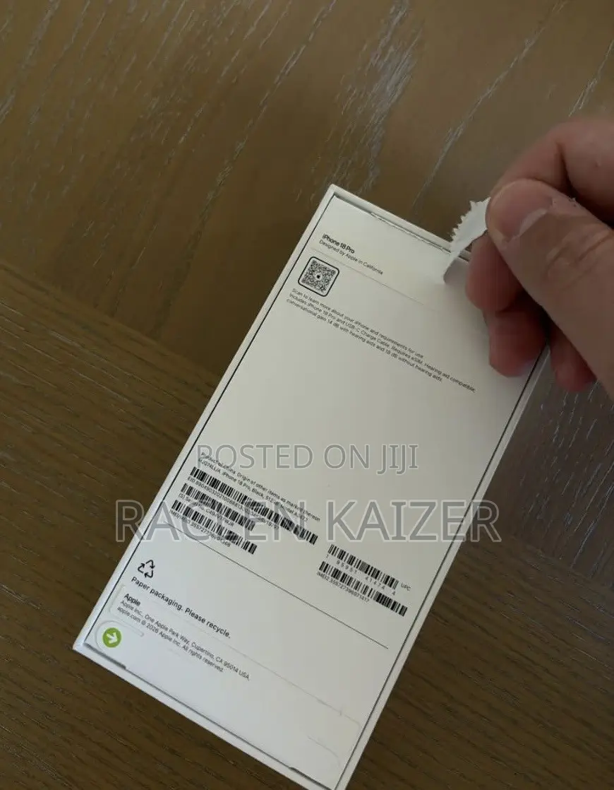New Apple iPhone 18 Pro 256 GB Black