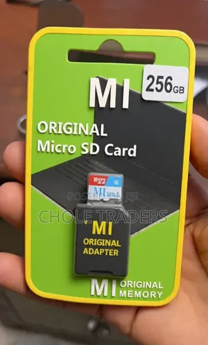 256GB MI Micro SD Card and Adapter (Memory Card)