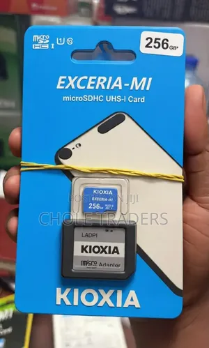 256GB Kioxia Exceria microSDXC UHS-I Memory Card With Adapter