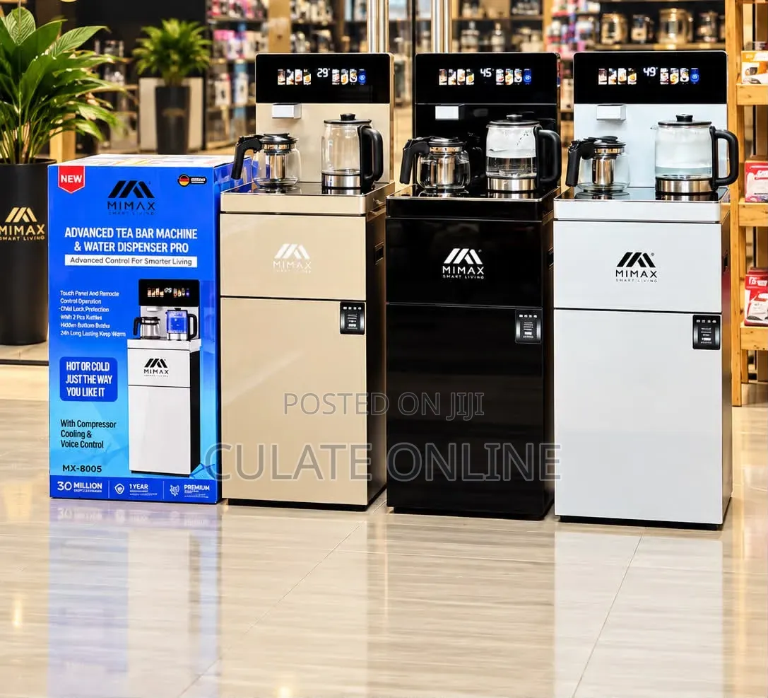 Mimax Advanced Tea Bar Machine and Water Dispenser With Compressor