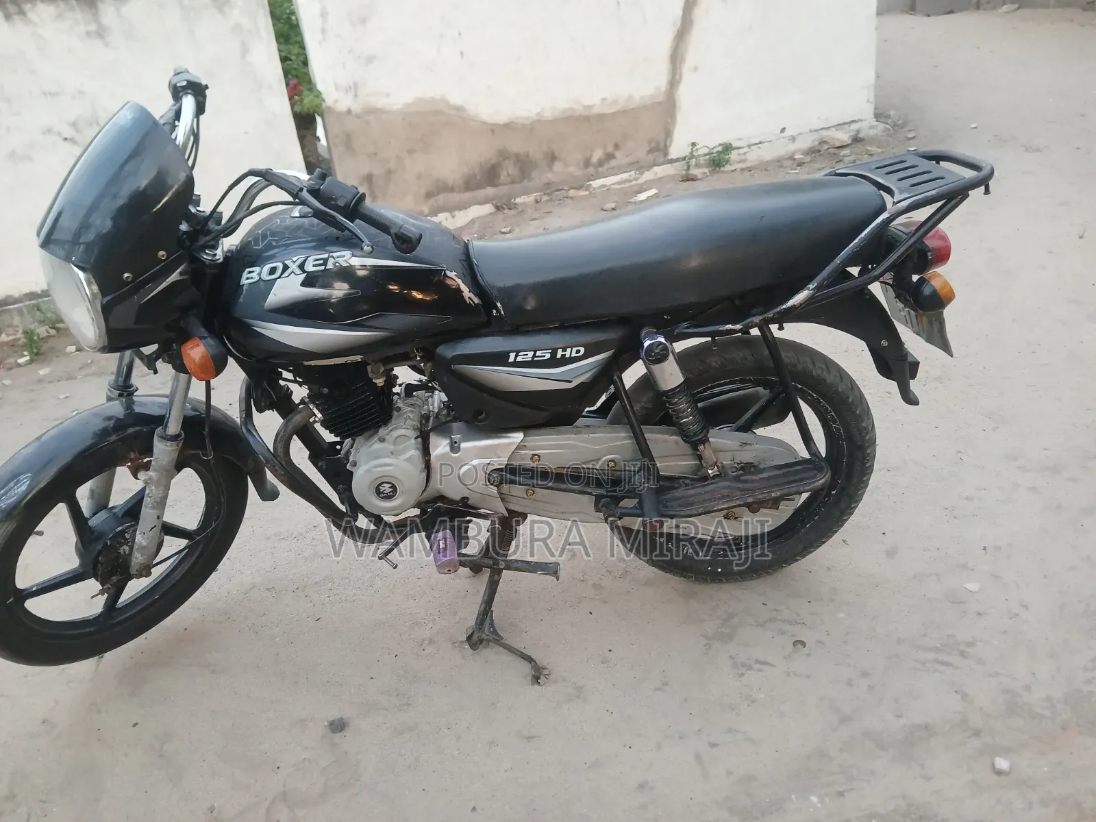Bajaj Boxer 125 2025 Black