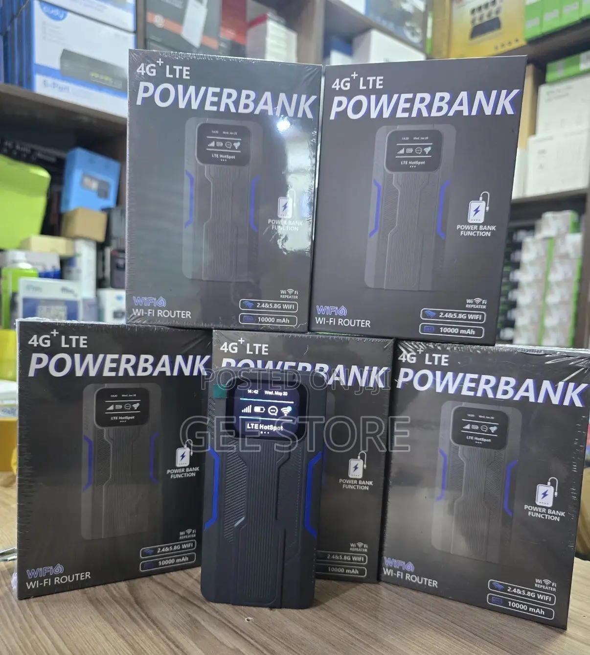 Mifi With Powerbank 10000mAh