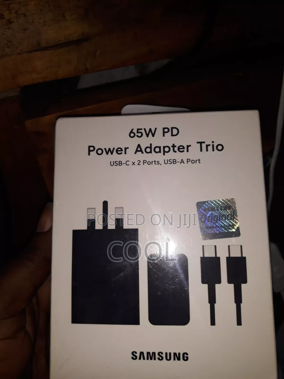 65W POWER ADAPTER TRIO Samsung Super Fast Charger