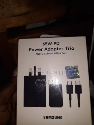65W POWER ADAPTER TRIO Samsung Super Fast Charger
