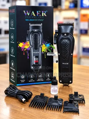 WAER Professional Hair Clipper Rechargeable WA 2922 Kunyoa Ya KUCHAJI