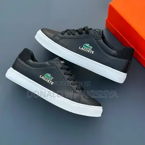 Lacoste Leather Sneaker + Santoni Milano - Original Box