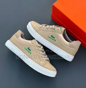 Lacoste Leather Sneaker + Santoni Milano - Original Box