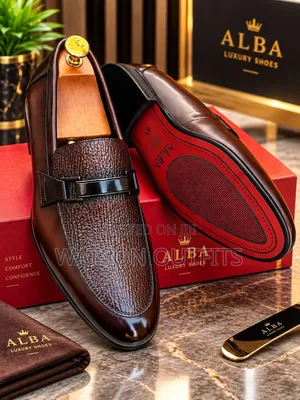 Alba Turkey Origin Men's Leather Shoes New and Original