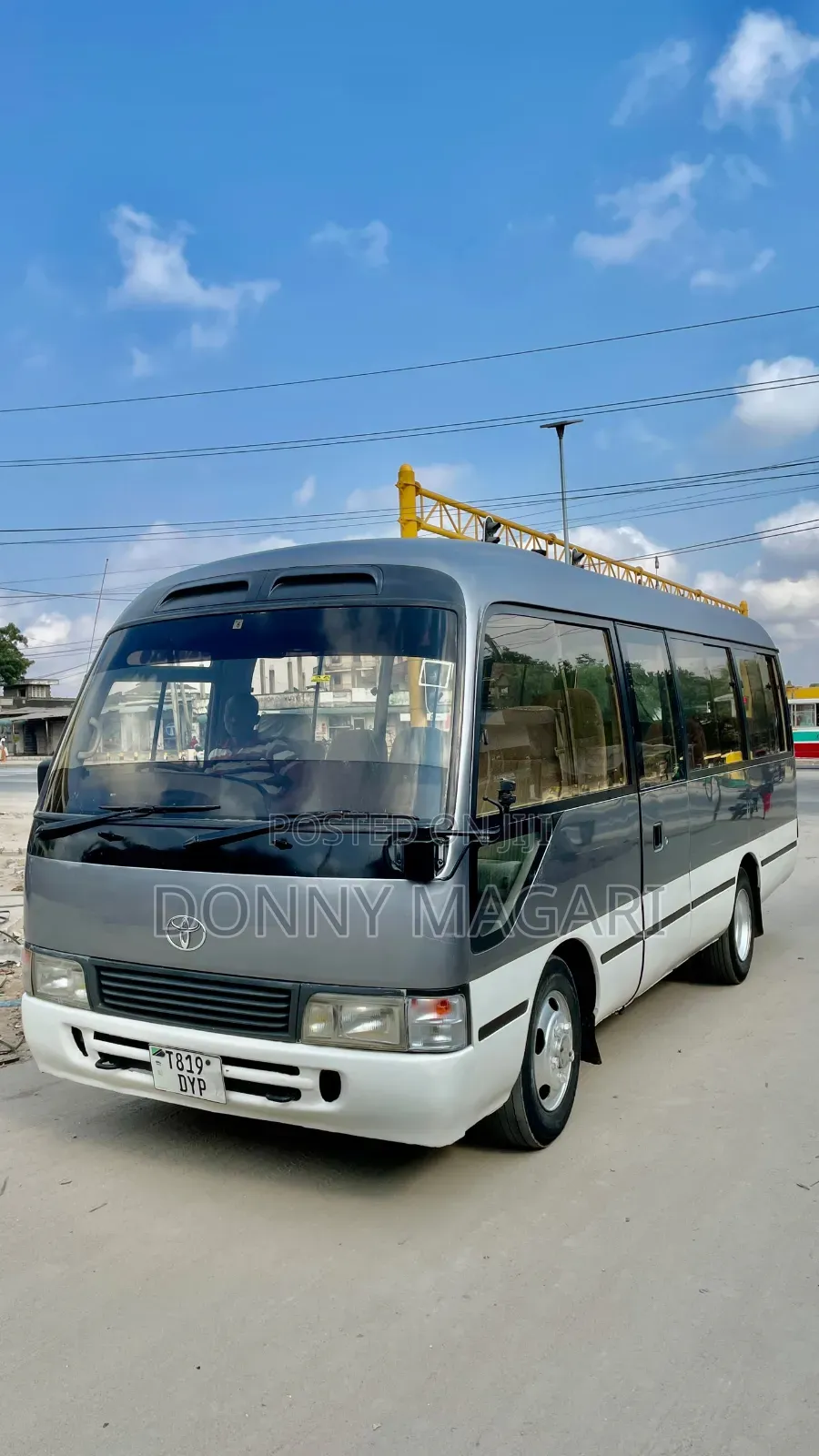 Toyota Coaster 1995 Grey