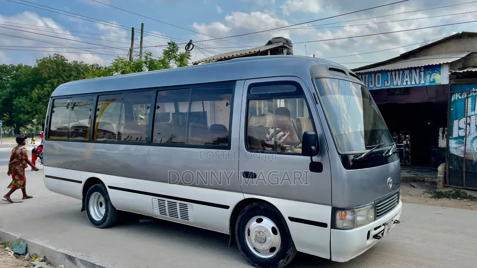 Toyota Coaster 1995 Grey